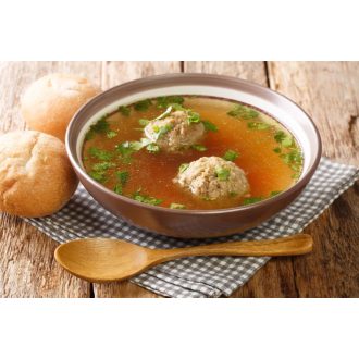 03.23. (Hétfő) - Leves - Májgombóc leves